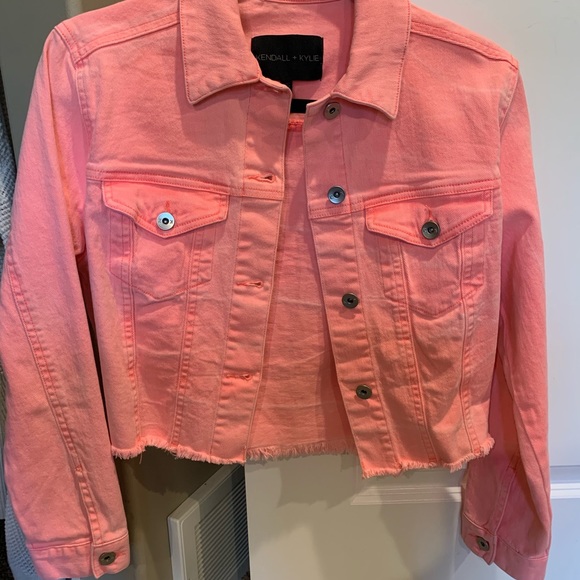 Kendall & Kylie Pink Jean Jacket - Picture 5 of 6